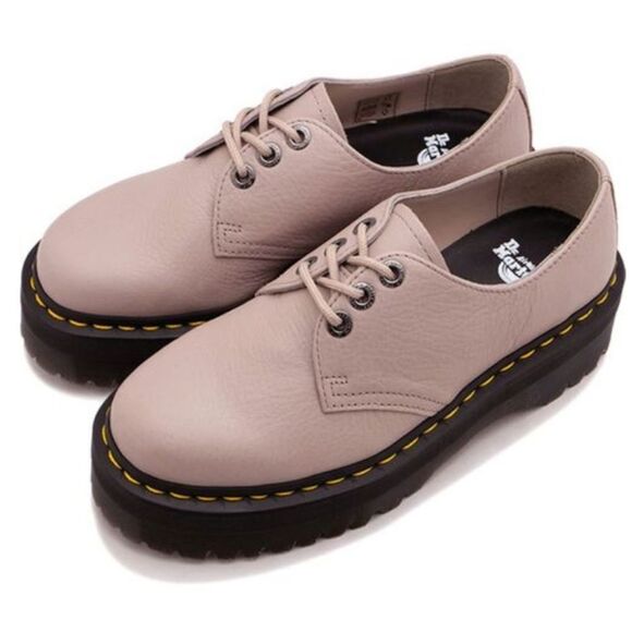 BRAND NEW DR.MARTENS 1461 QUAD II VINTAGE TAUPE  (VINTAGE-TAUPE) - Picture 10 of 16